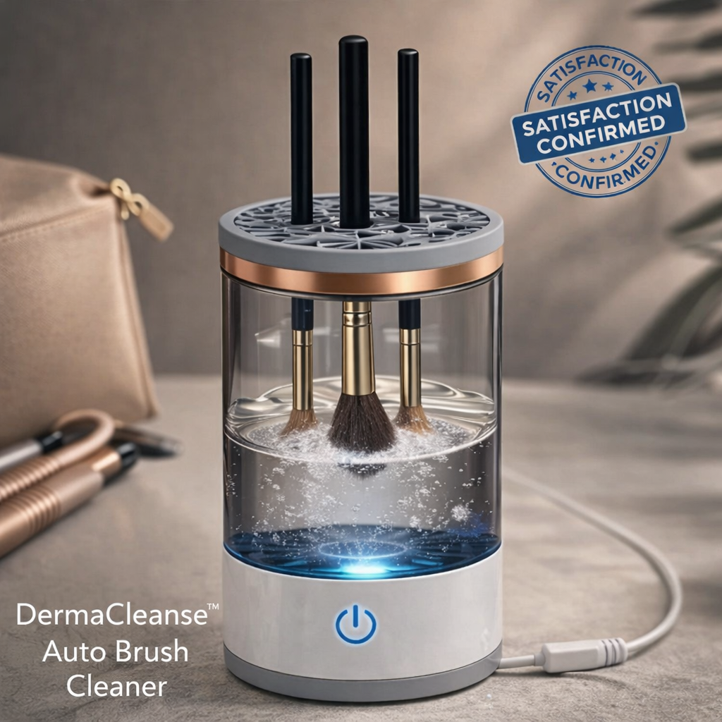 DermaCleanse™ Auto Brush Cleaner