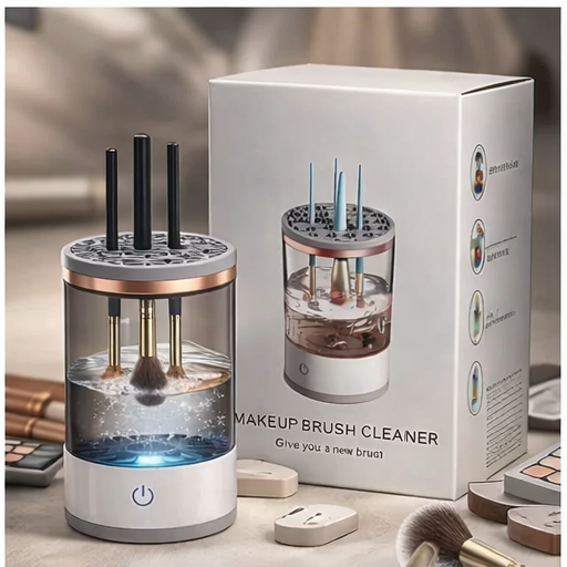 DermaCleanse™ Auto Brush Cleaner