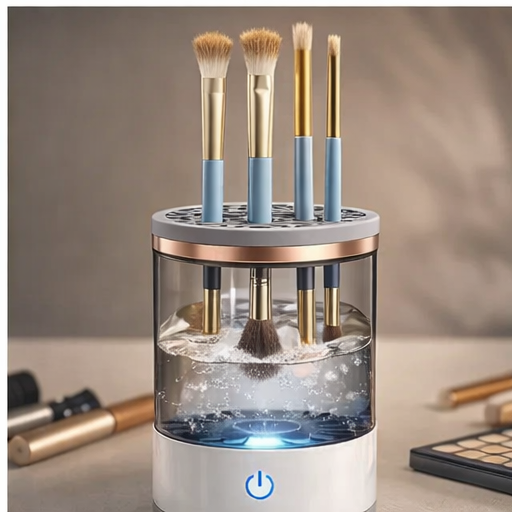 DermaCleanse™ Auto Brush Cleaner